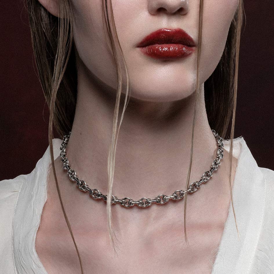 ELISABETA. Link Chain - Silver - Image 2