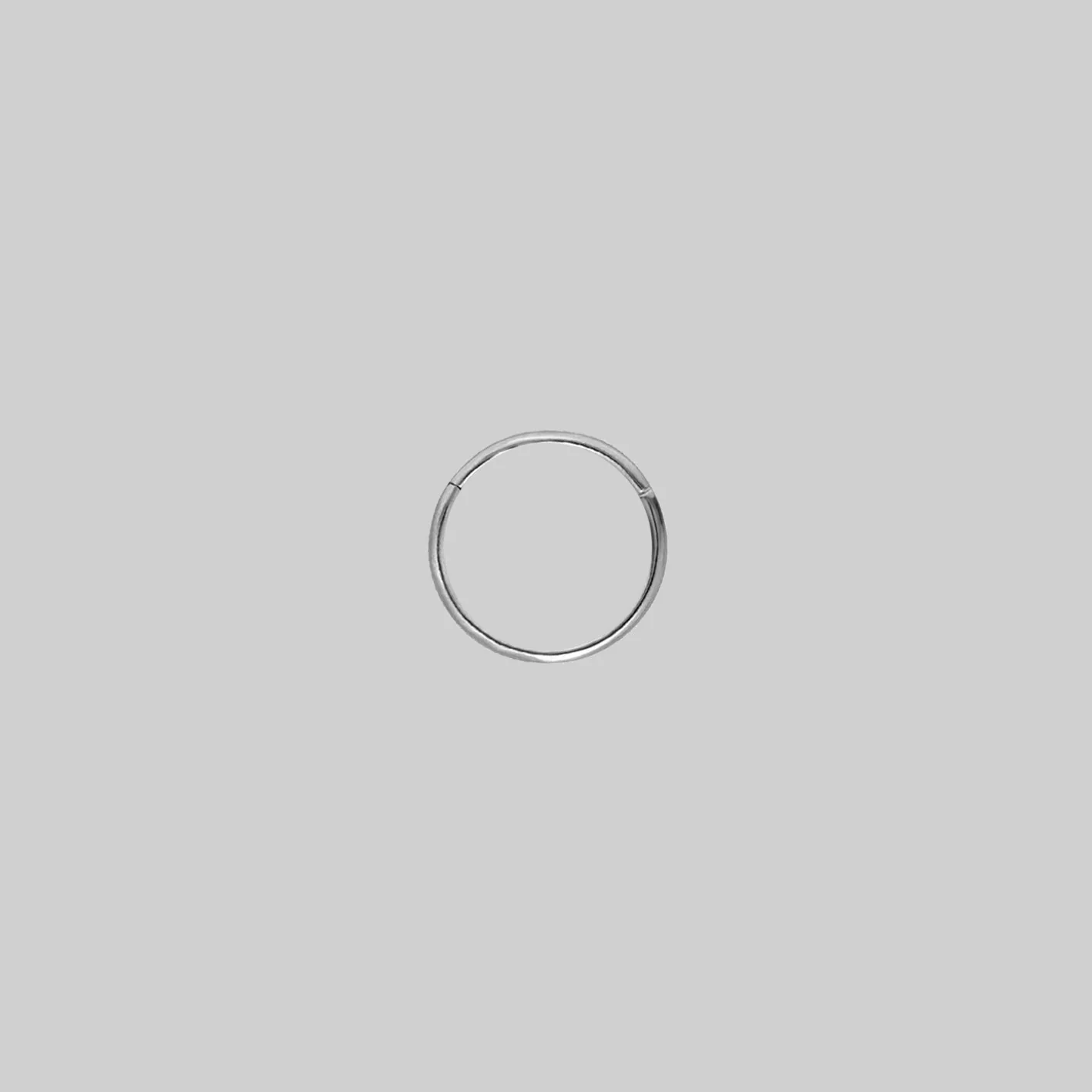 MIA. Silver Titanium Clicker Ring - Image 9