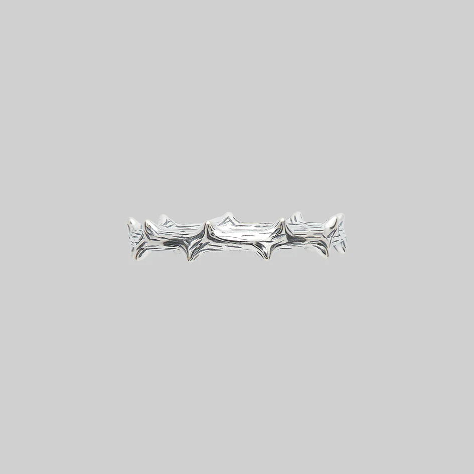 TAUNT. Thorn Stacking Ring - Silver